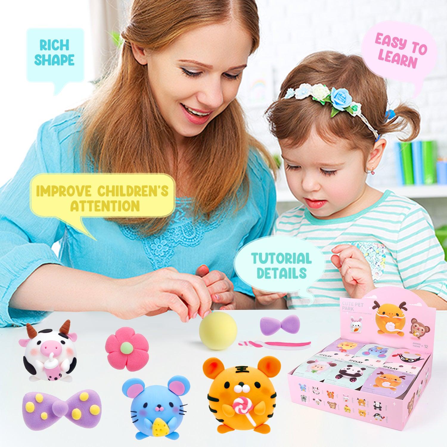 Air Dry Clay Kit - Pet Paradise Modeling Clay | Clay DIY Air Dry Kit - Anywise