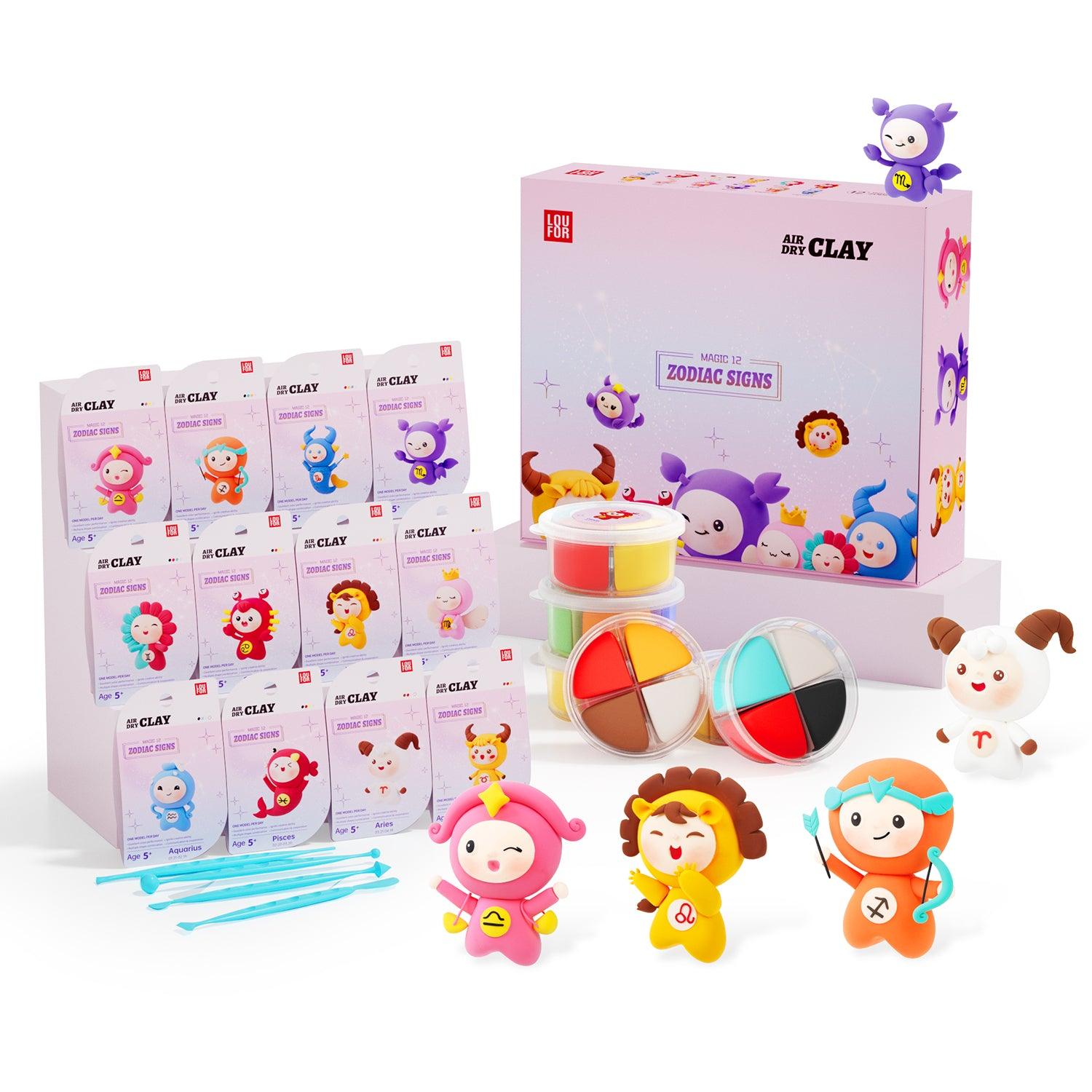 Air Dry Clay Kits - Twelve Constellation Clay | Clay DIY Air Dry Kits - Anywise
