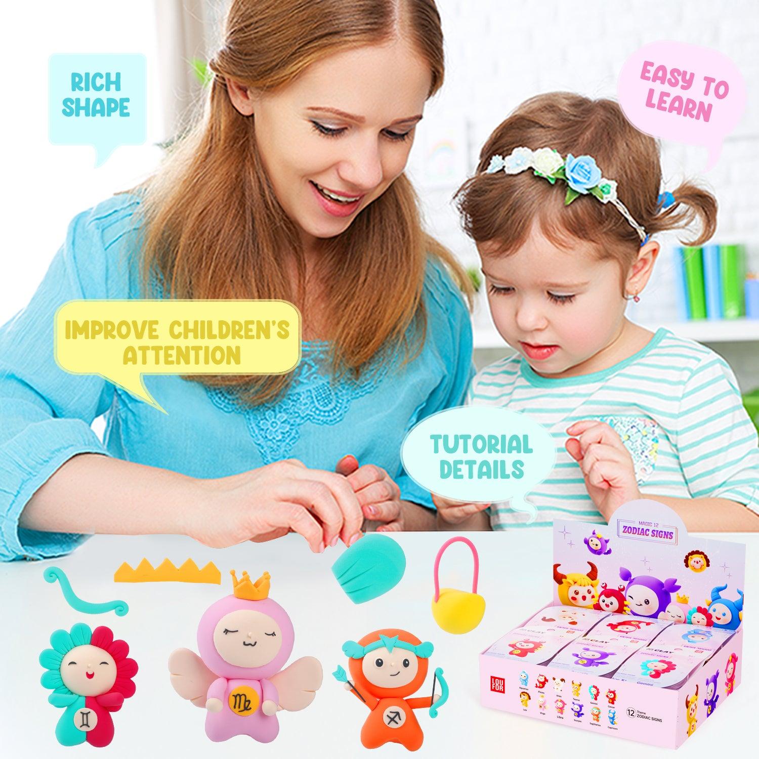 Air Dry Clay Kits - Twelve Constellation Clay | Clay DIY Air Dry Kits - Anywise