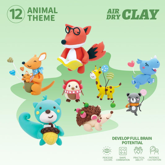 Air Dry Clay Kit - Pet Academy Modeling Clay | Clay DIY Air Dry Kit - Anywise