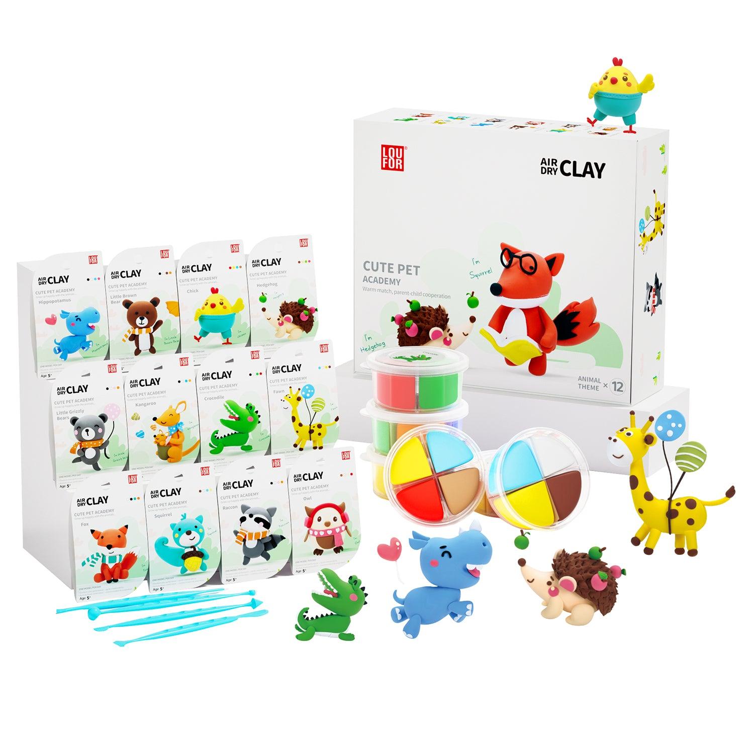 Air Dry Clay Kit - Pet Academy Modeling Clay | Clay DIY Air Dry Kit - Anywise