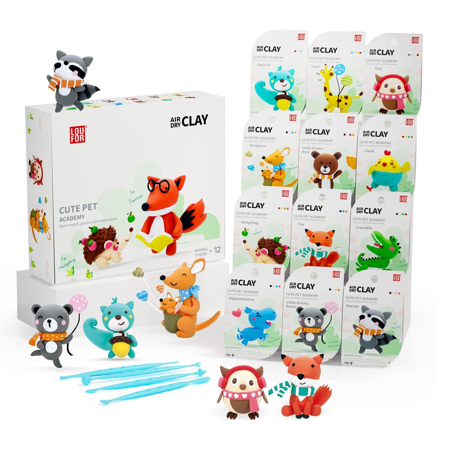 Air Dry Clay Kit - Pet Academy Modeling Clay | Clay DIY Air Dry Kit - Anywise