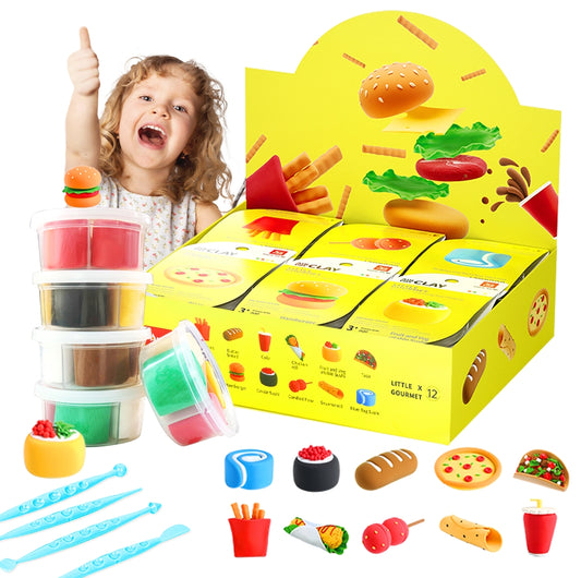 Air Dry Clay Kit - Little Gourmet Modeling Clay | Clay DIY Air Dry Kit - Anywise