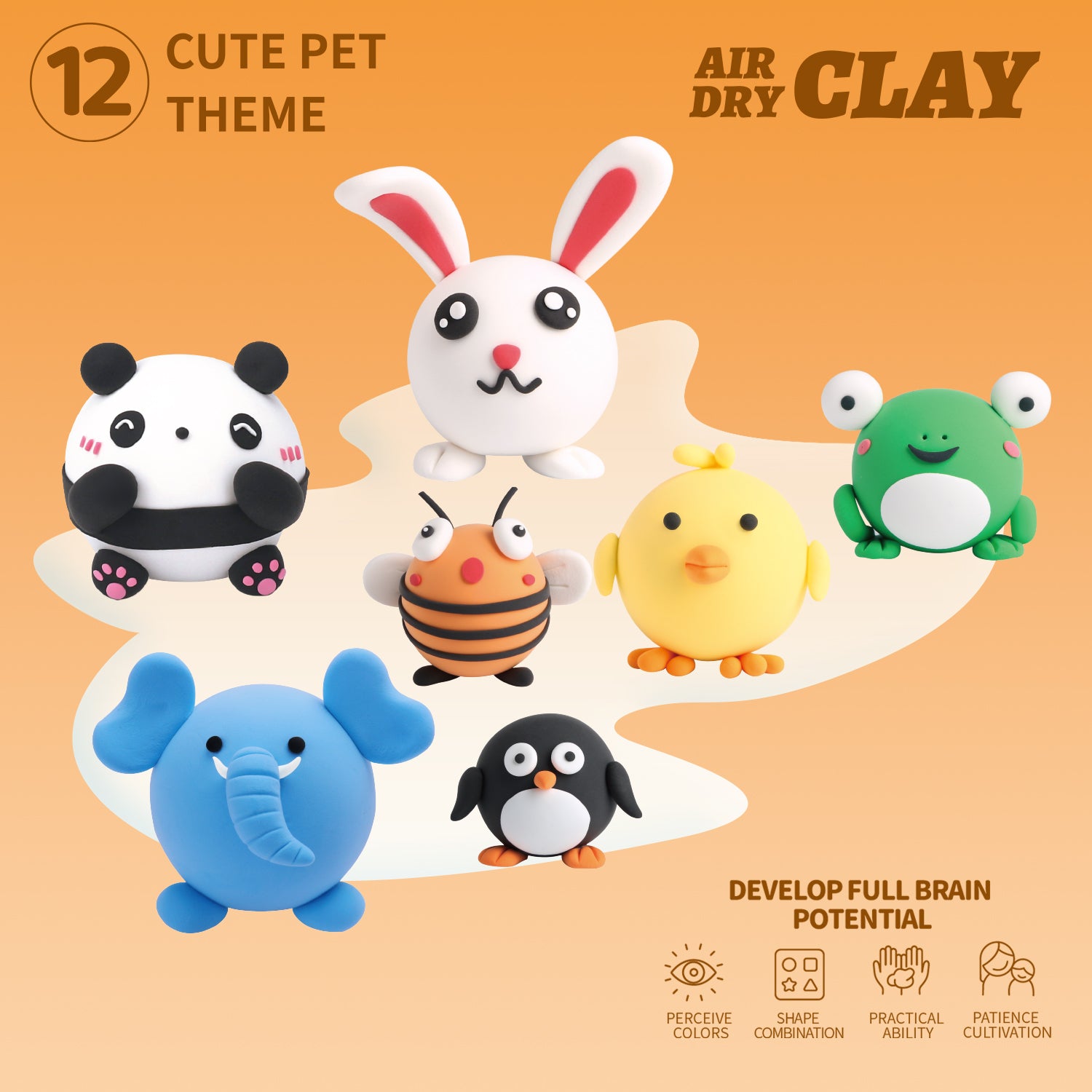 Air Dry Clay Kits - Pet Paradise Modeling Clay | Clay Air Dry Kits - Anywise