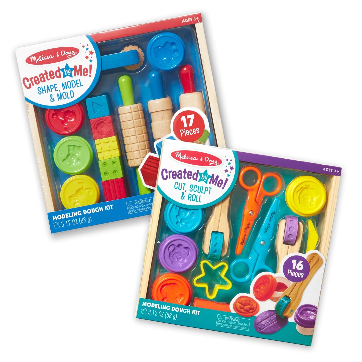 Anywise Melissa & Doug Clay Play Activity Set - With Sculpting Tools and 8 Tubs of Modeling Dough - Anywise