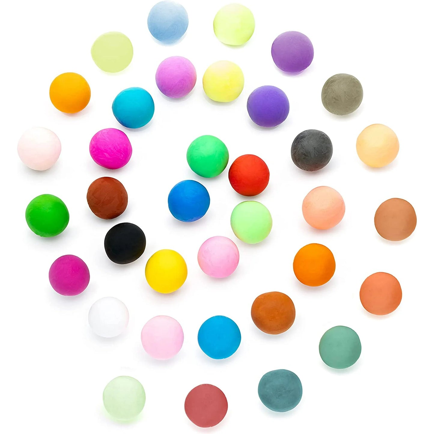 Air Dry Clay for Kids- 36 Colors Super Light Modeling Clay, Magic Foam Clay with 3 Sculpting Tools, Soft Arts Clay Easter Gift for Boys & Girls 4+ - Anywise