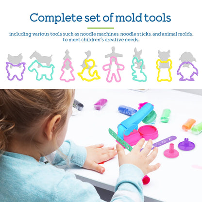 22pcs Tools Kit Mold Plastic Molds Animal Maker Clips Clay Modeling Tool Kit - Anywise